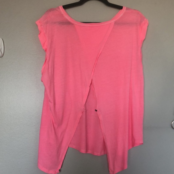 AMERICAN EAGLE | Open-back Neon Tee - Picture 3 of 3